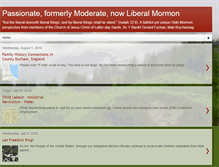 Tablet Screenshot of moderatebutpassionate.com